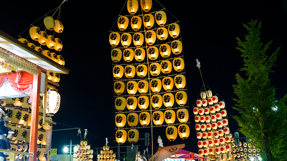 秋田竿燈祭り(イメージ)